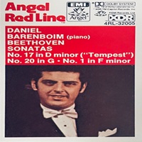 Angel Red Line : Barenboim - Beethoven Sonatas 1, 17 & 20